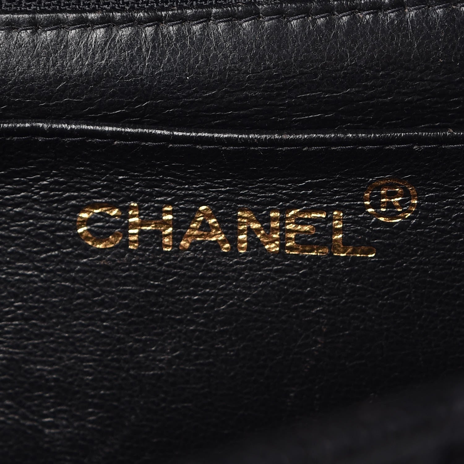 Chanel Caviar Chevron Quilted Maxi Single Flap Black 7 of 15