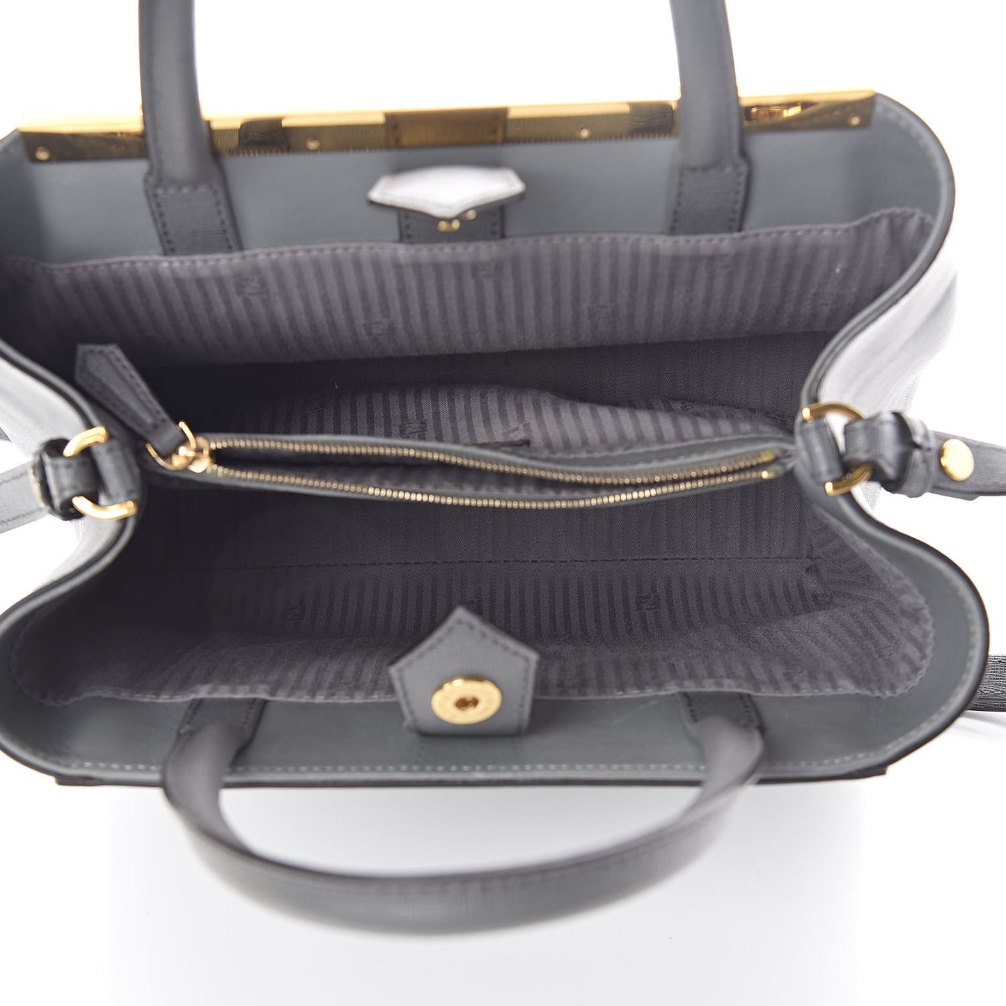 Vitello Elite Petite 2Jours Tote Grigio Grigio Chiaro
