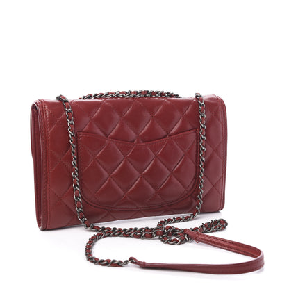Chanel Lambskin Quilted Citizen Zip Flap Red 2 of 10