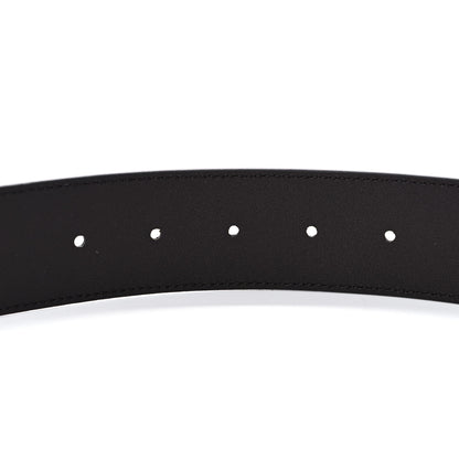 Gucci Textured Dollar Calfskin Double G 40mm Belt 95 38 Dark Cocoa 4 of 4