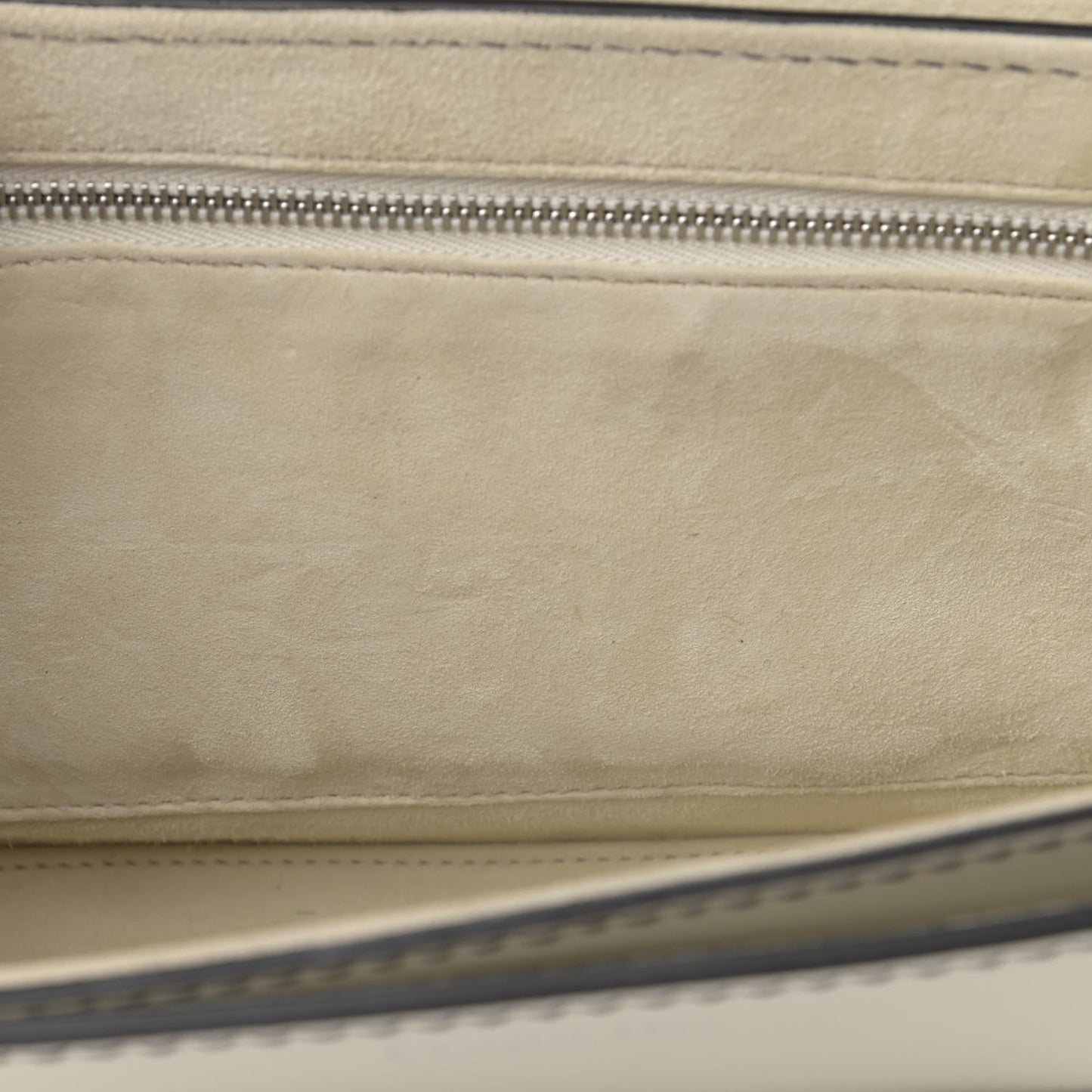 Smooth Calfskin Dio(r)evolution Flap Bag Off White