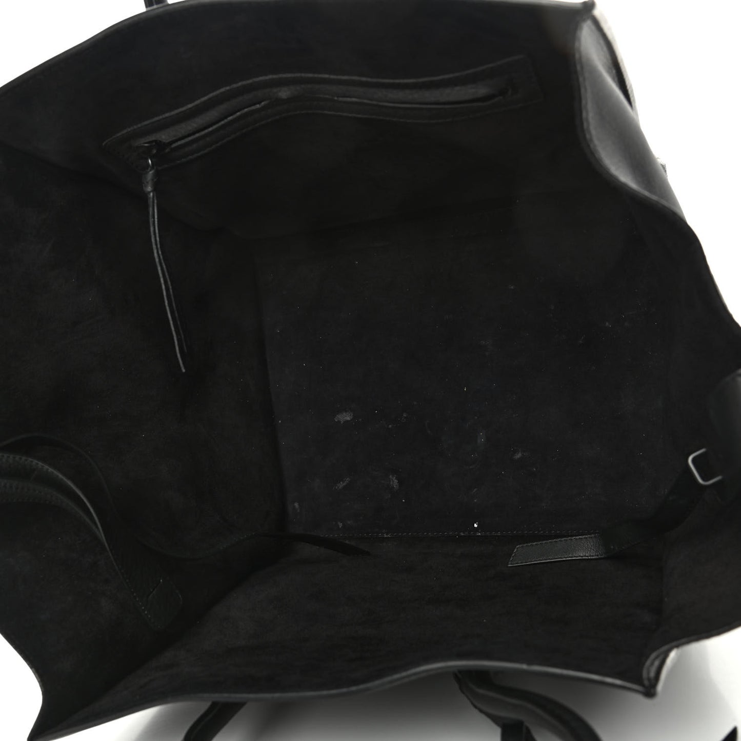 Smooth Calfskin Medium Phantom Luggage Black