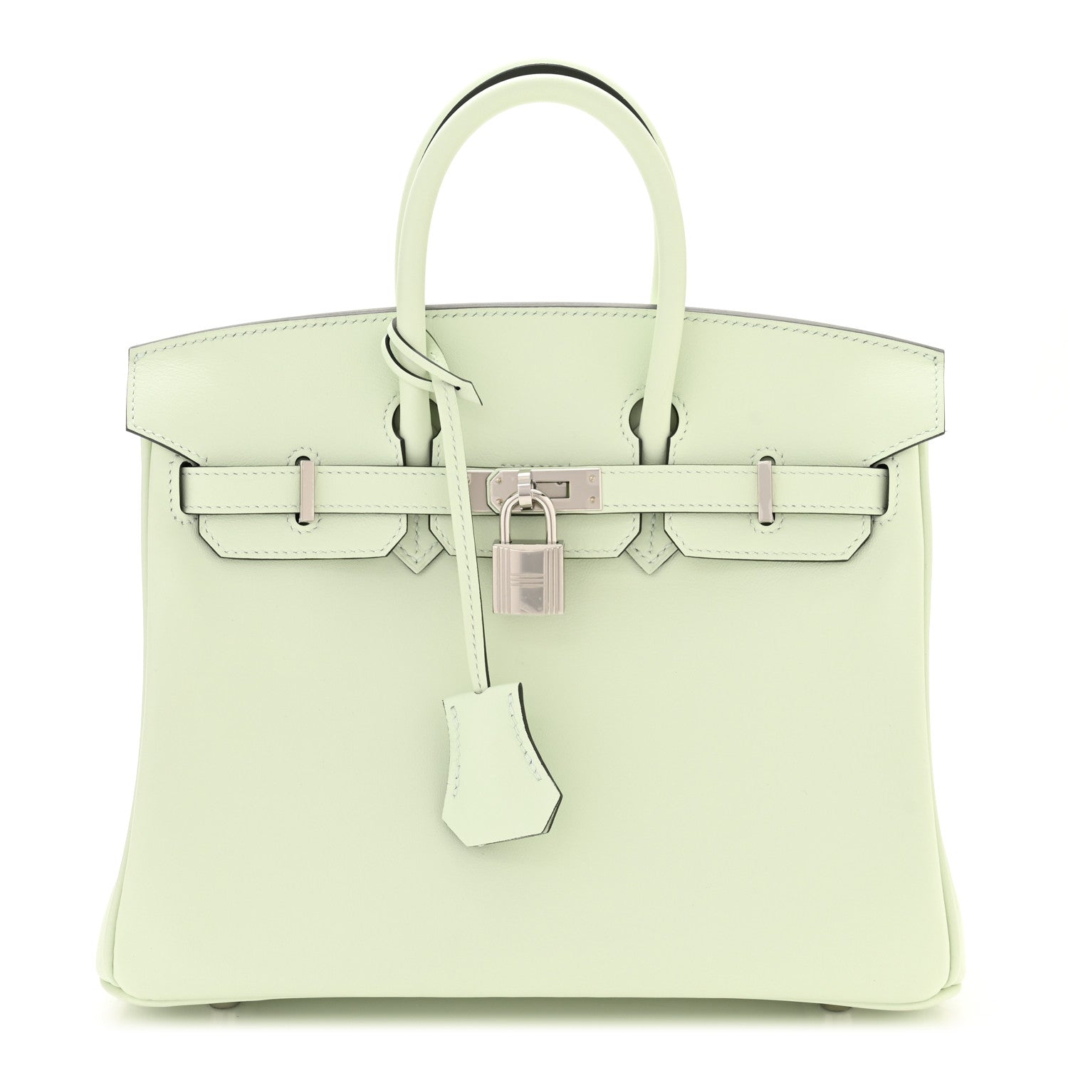 Hermes Swift Birkin 25 Vert Fizz 1 of 11