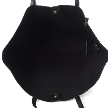 Saint Laurent Calfskin Large Shopping Tote Black 5 of 10