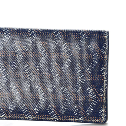Goyard Goyardine Saint Marc Folding Card Case Navy 10 of 12