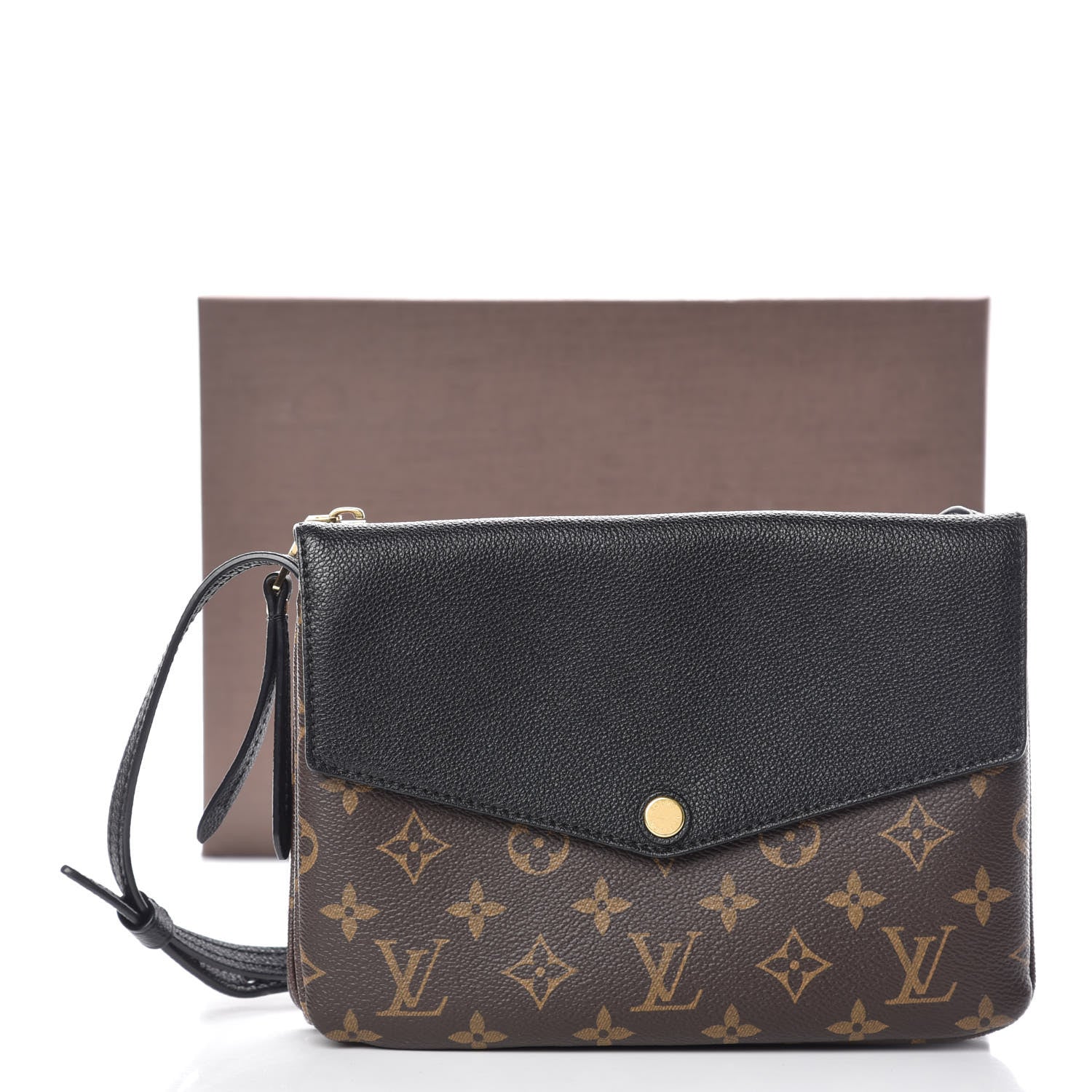 Louis Vuitton Monogram Twice Pochette Black 12 of 12
