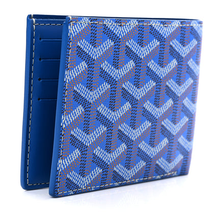 Goyard Goyardine Bi-Fold Victoire PM Wallet Sky Blue 3 of 7