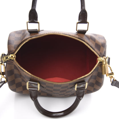 Louis Vuitton Damier Ebene Speedy Bandouliere 25 4 of 9