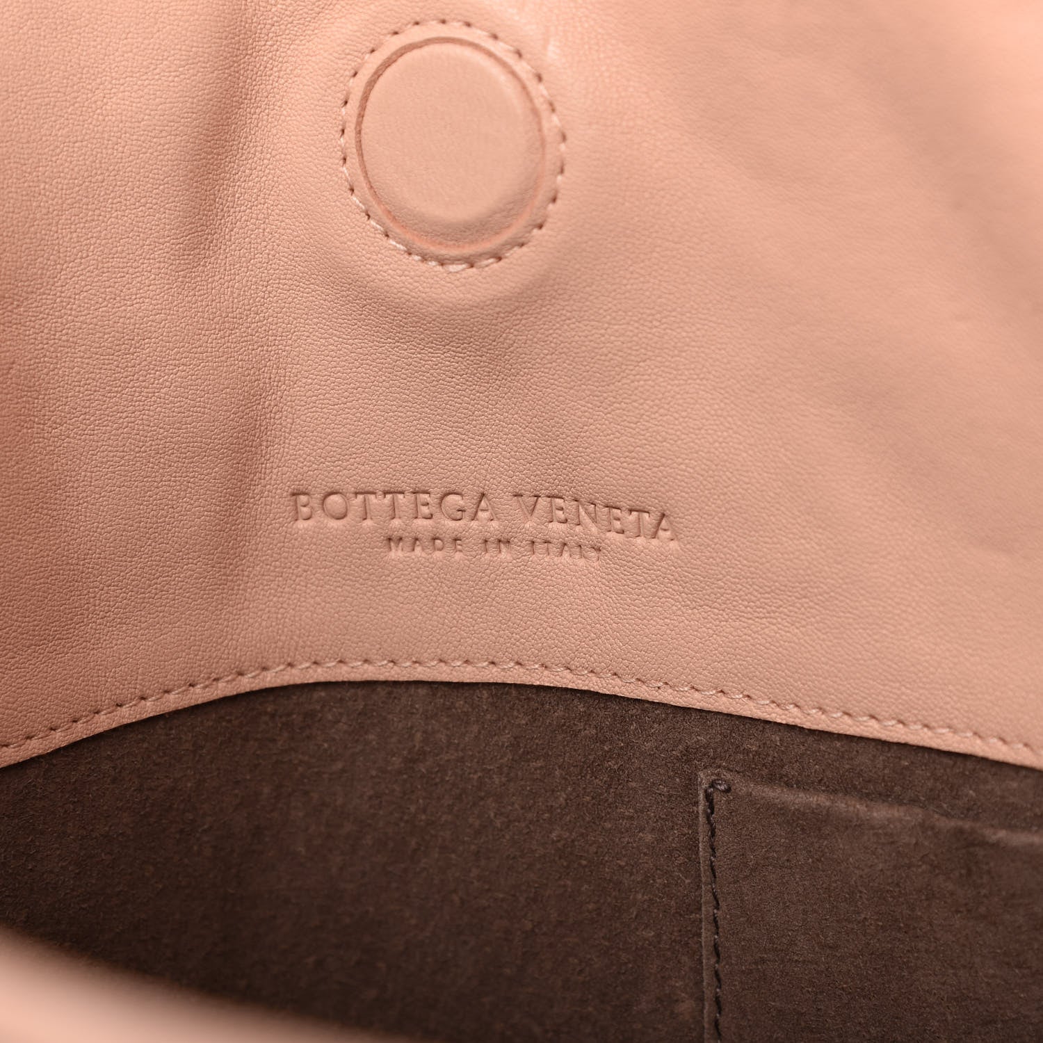 Bottega Veneta Nappa Intrecciato Embroidered Medium Campana Pink 8 of 9