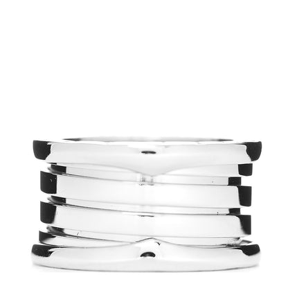 Bulgari 18K White Gold B.Zero1 Four-Band Ring 49 4.75 1 of 4