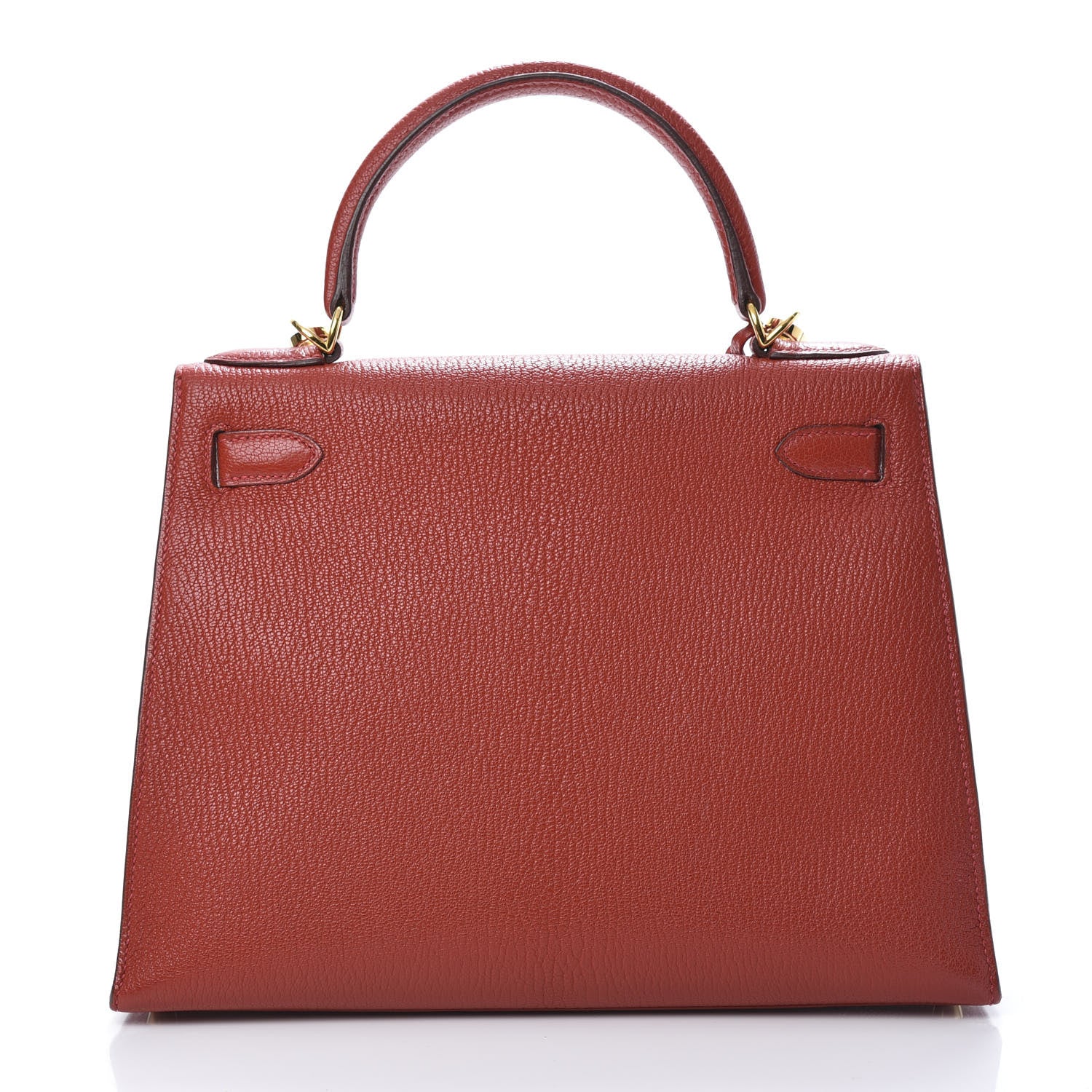 Hermes Chevre Mysore Kelly Sellier 28 Vermillion 4 of 37