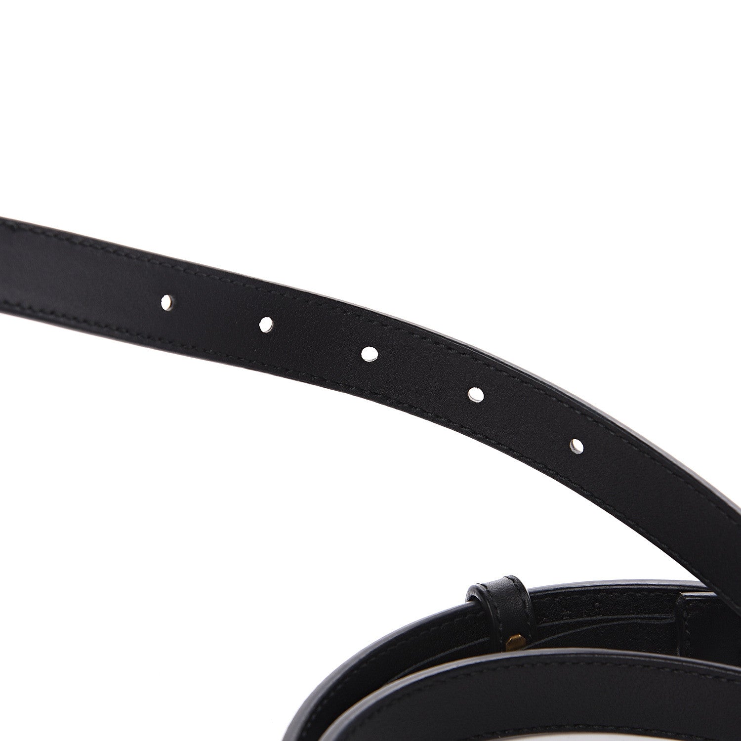 Gucci Calfskin Double G 20mm Belt 90 36 Black 3 of 4