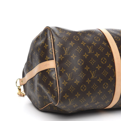 Louis Vuitton Monogram Keepall Bandouliere 55 8 of 14