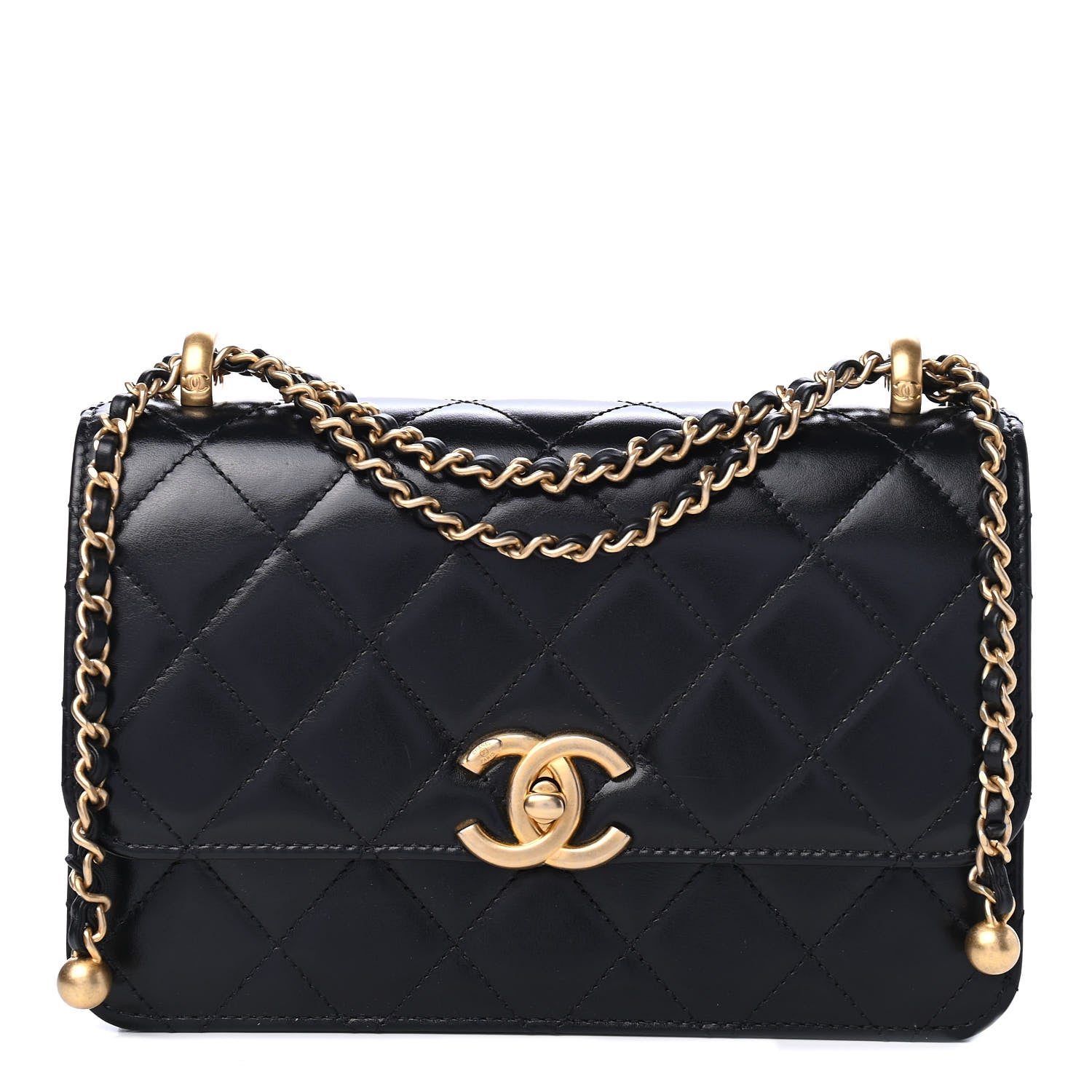 Chanel Calfskin Quilted Perfect Fit Flap Black 1 of 4