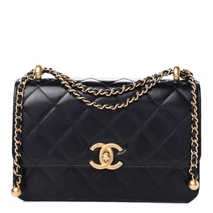 Chanel Calfskin Quilted Perfect Fit Flap Black 1 of 4