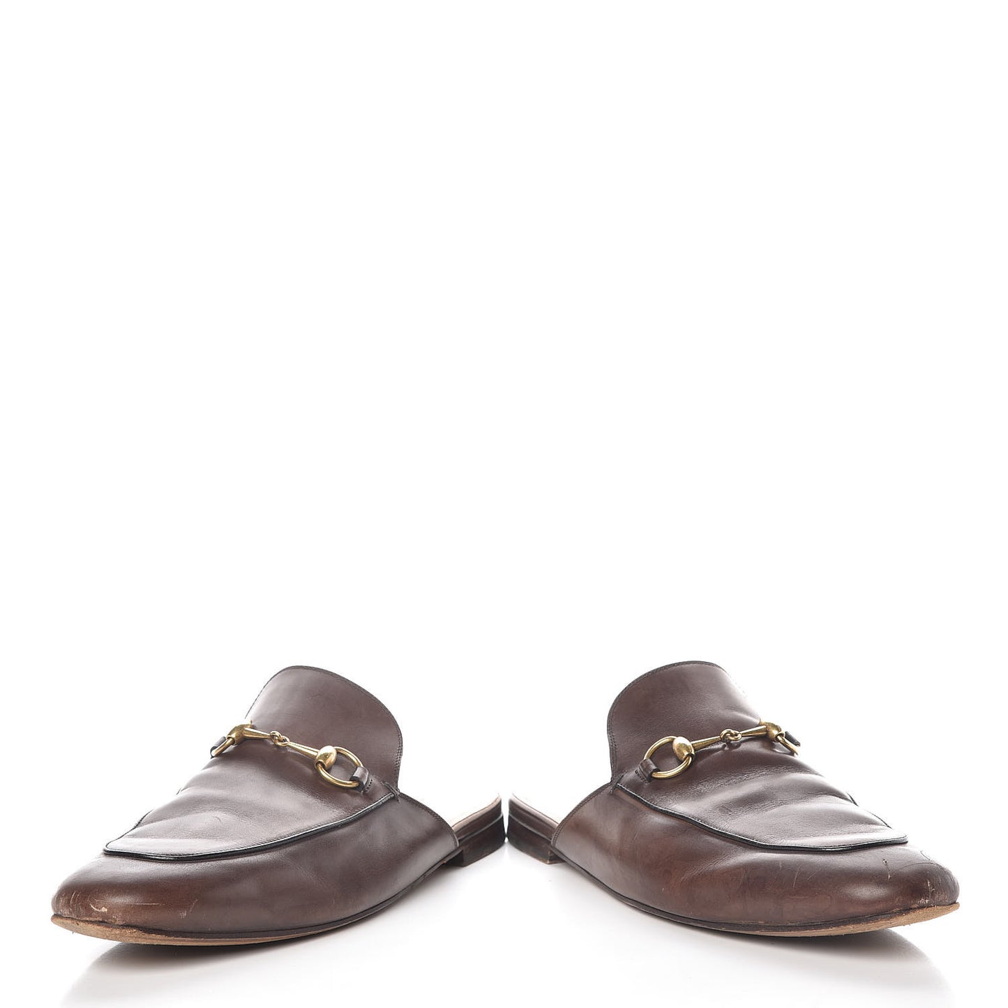 Calfskin Mens Princetown Slippers 11 Fondente Brown