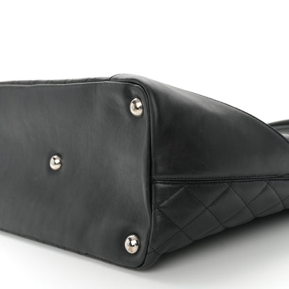 Chanel Calfskin Quilted Large Cambon Tote Black 10 of 10