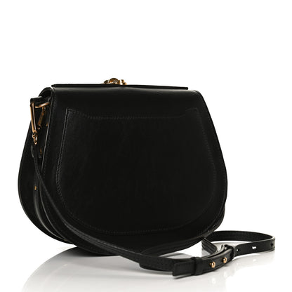 Chloe Calfskin Suede Medium Nile Bracelet Bag Black 3 of 10