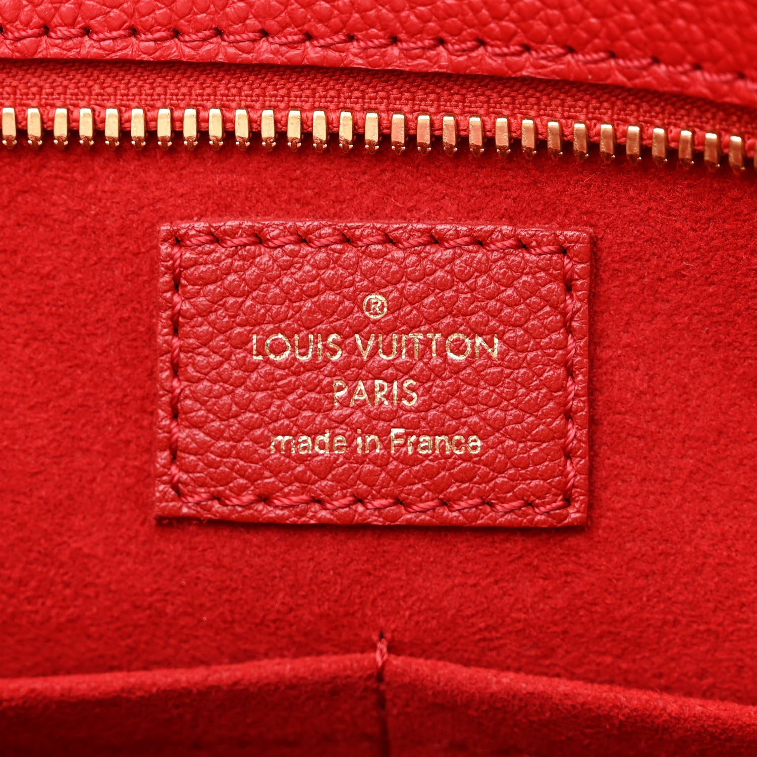 Louis Vuitton Monogram Popincourt PM Red 6 of 9