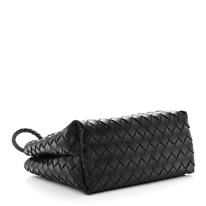 Bottega Veneta Nappa Intrecciato Small Andiamo Shoulder Bag Black 4 of 9