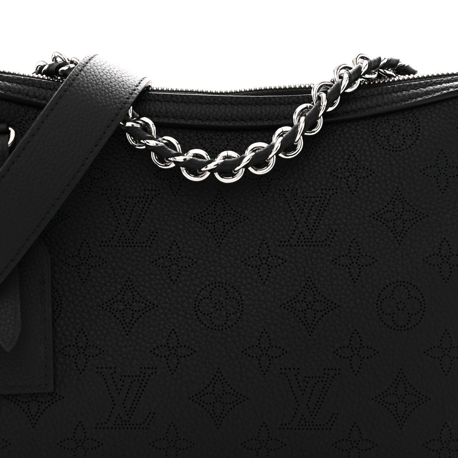 Louis Vuitton Mahina Braided Hand It All PM Black 7 of 10