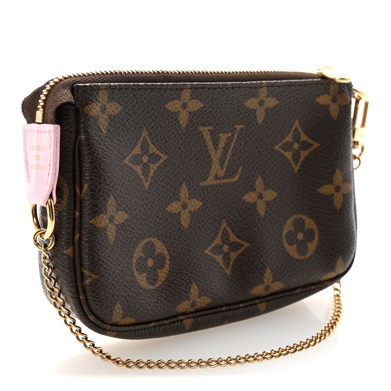 Louis Vuitton Monogram 2021 Christmas Animation Japanese Garden Mini Pochette Accessories Wisteria Pink 3 of 10