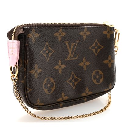 Louis Vuitton Monogram 2021 Christmas Animation Japanese Garden Mini Pochette Accessories Wisteria Pink 3 of 10