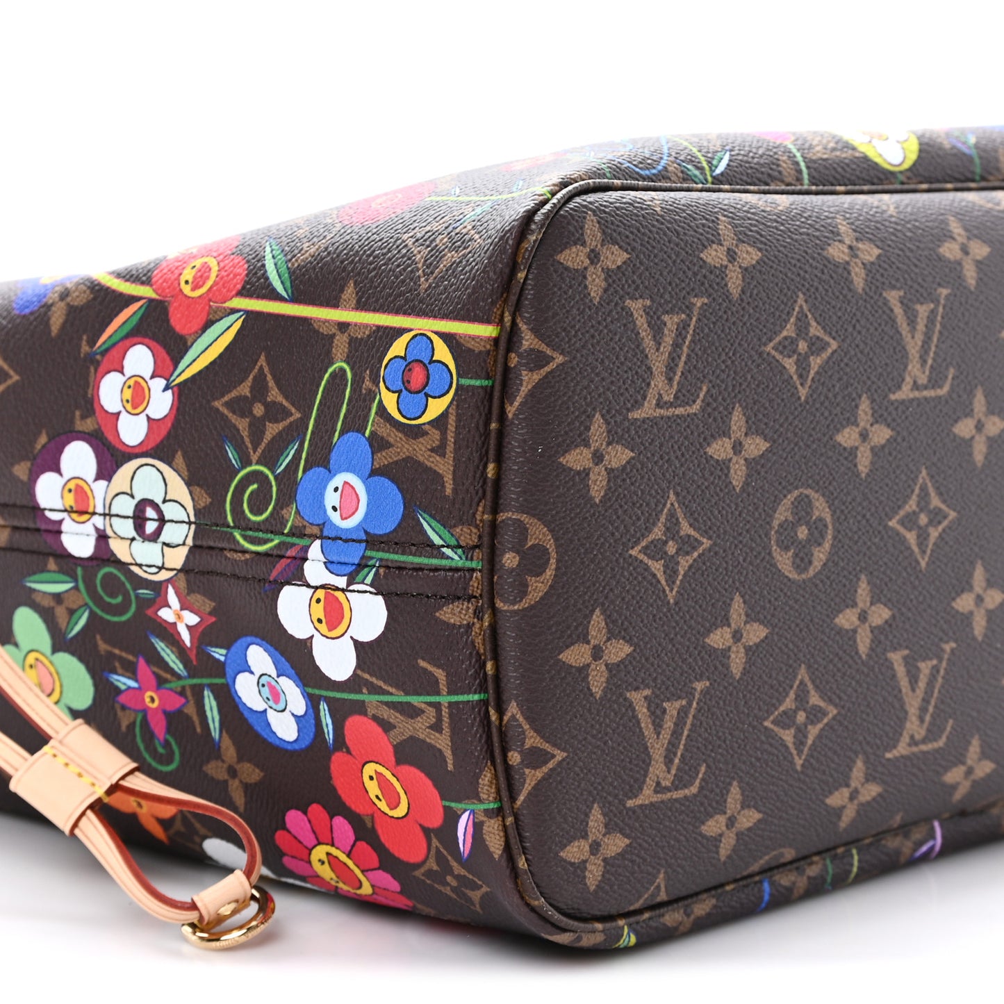 LV X TM Monogram Flowers Neverfull MM