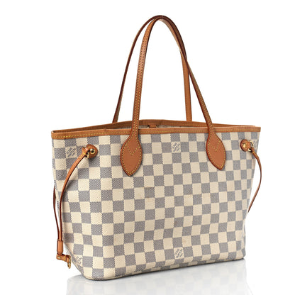 Louis Vuitton Damier Azur Neverfull PM 3 of 12