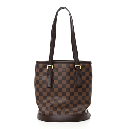 Louis Vuitton Damier Ebene Marais Bucket 23 3 of 12