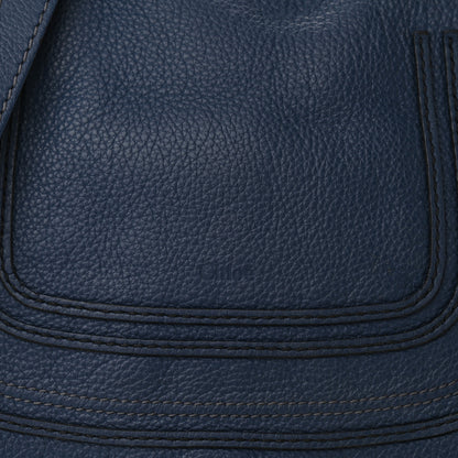 Chloe Calfskin Medium Marcie Satchel Royal Navy 7 of 12