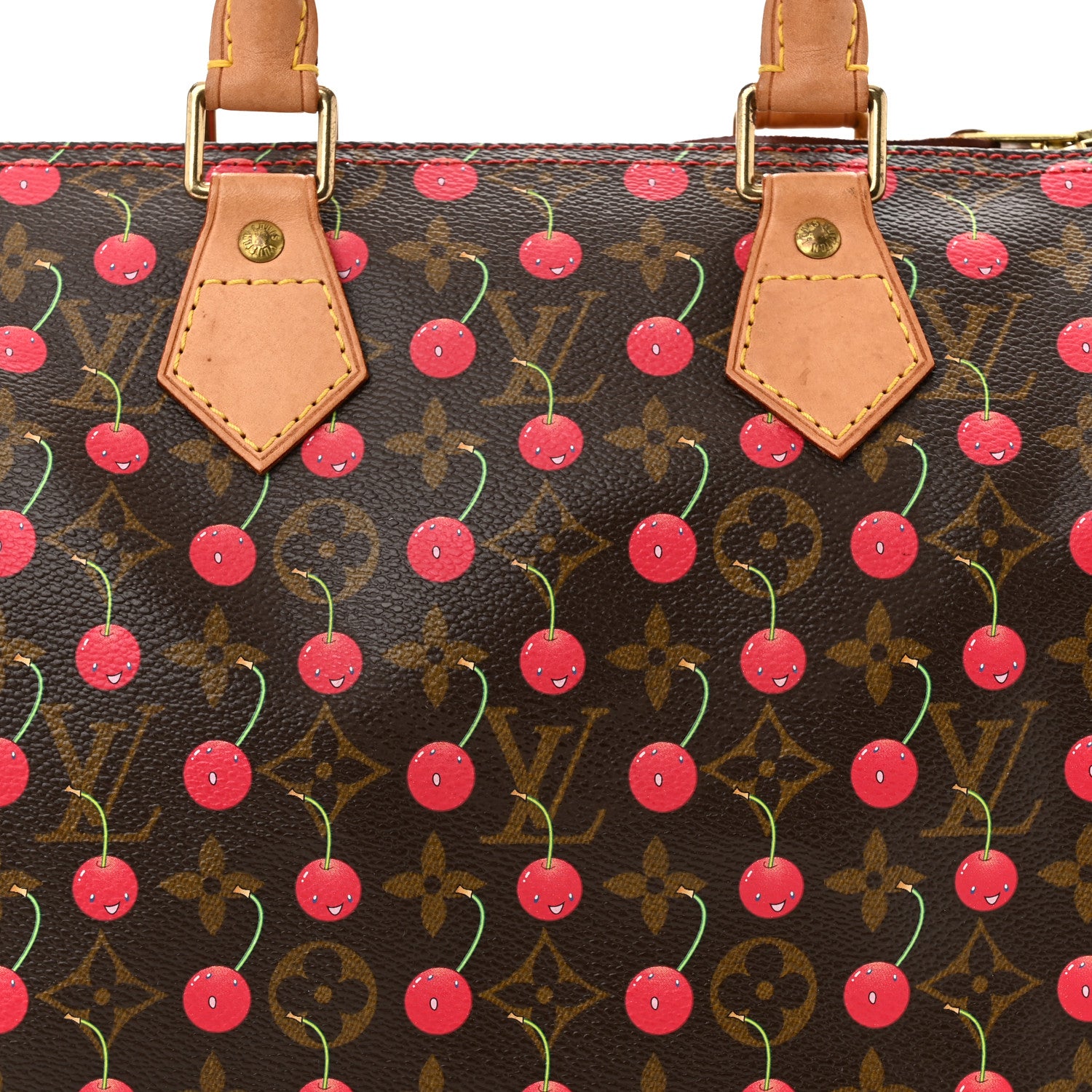 Louis Vuitton Monogram Cerises Speedy 25 8 of 10