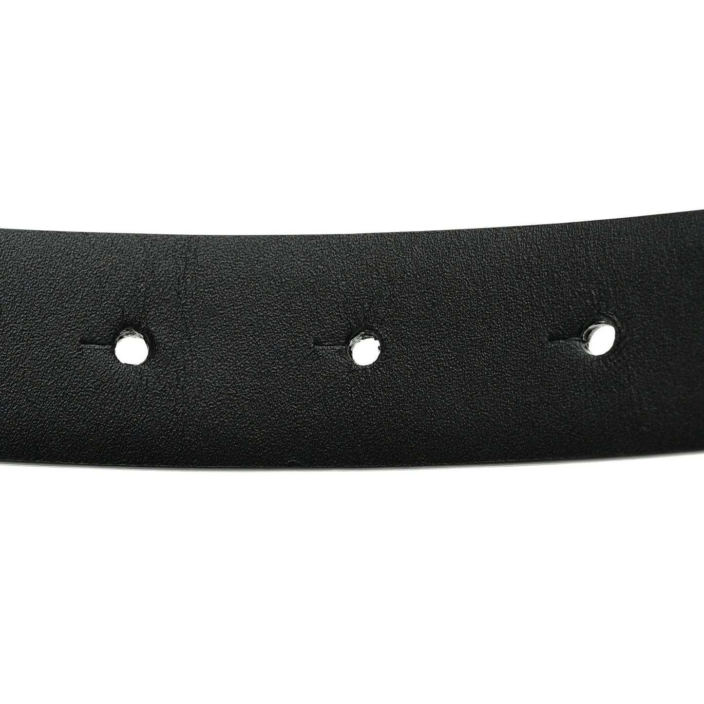 Calfskin Pearl Crystal CC 90 36 Belt Black