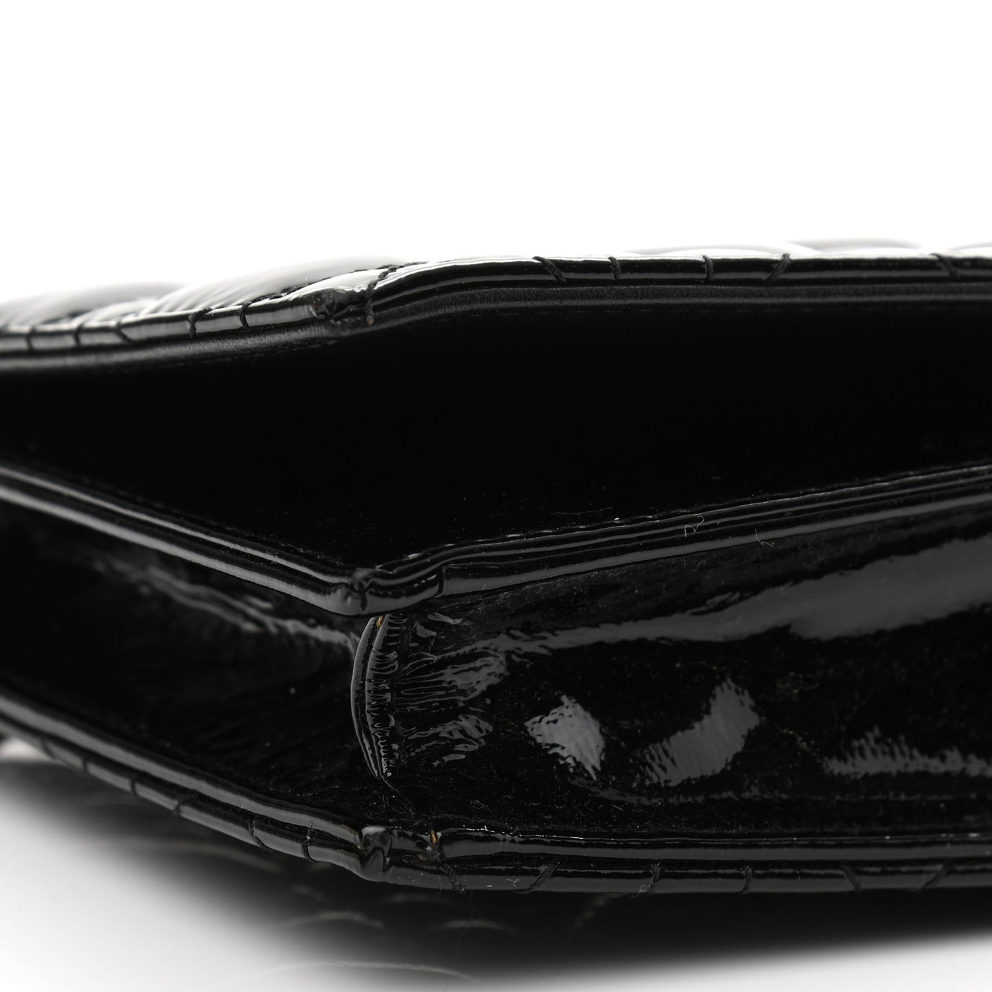 Patent Cannage Lady Dior Convertible Clutch Black