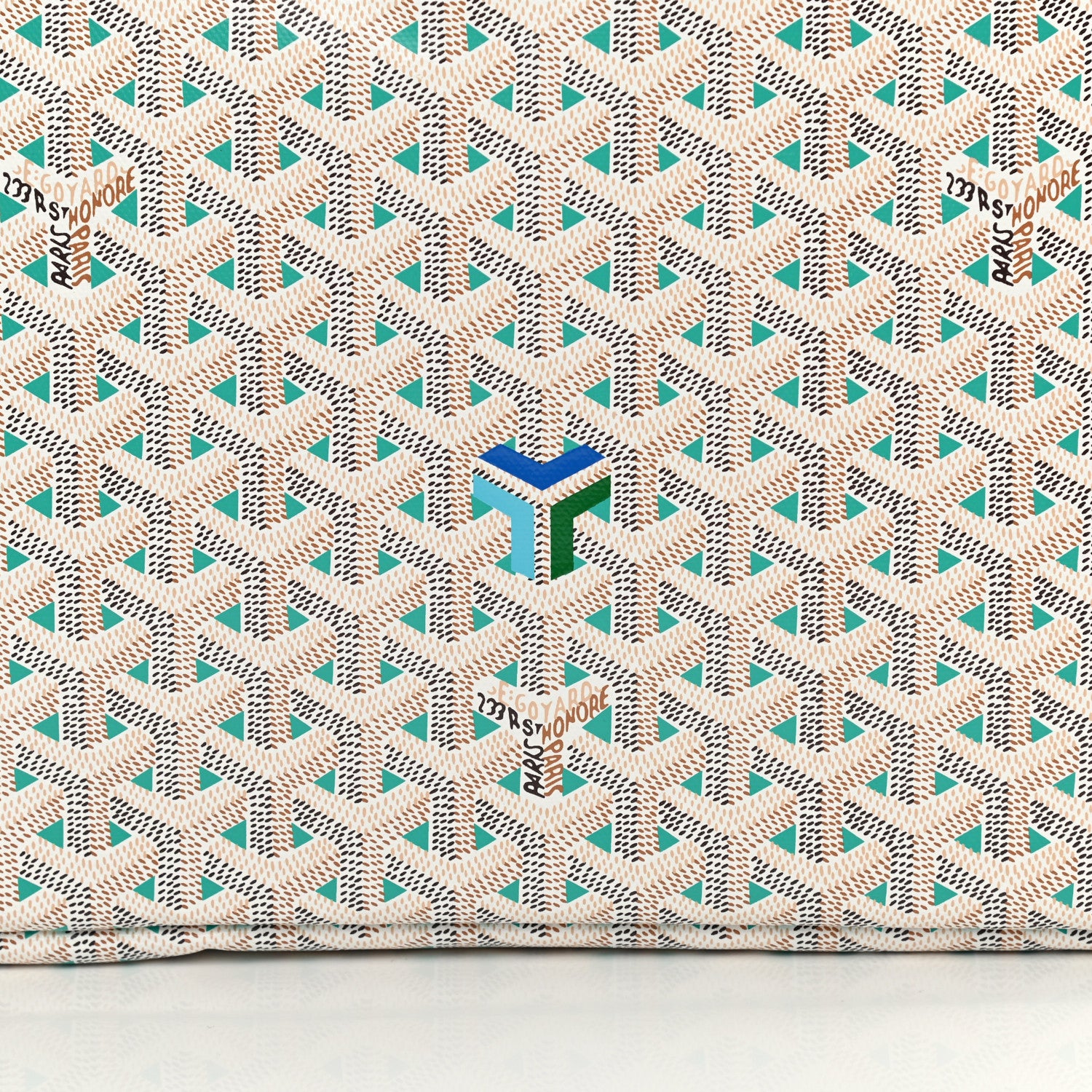 Goyard Goyardine Saint Louis Claire Voie PM White Opaline 13 of 14