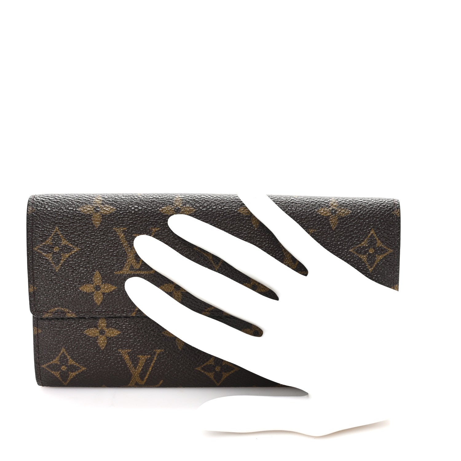 Louis Vuitton Monogram Sarah Wallet 2 of 8