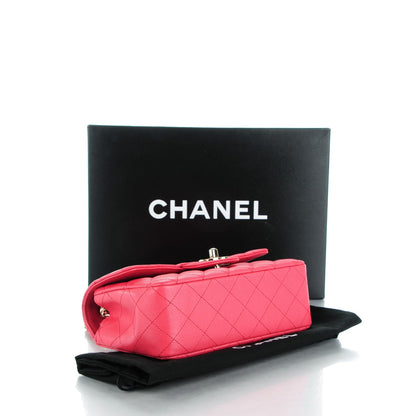 Chanel Caviar Quilted Mini Rectangular Flap Dark Pink 4 of 8