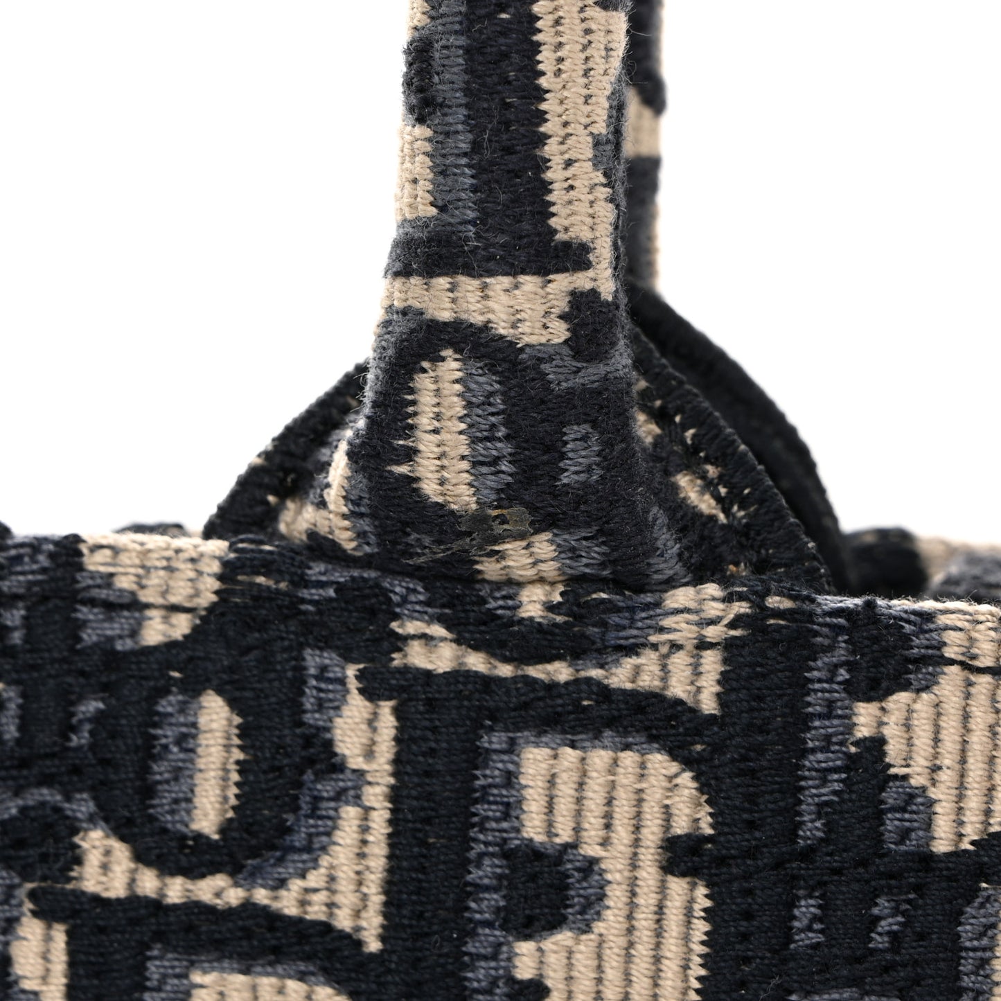 Oblique Medium Book Tote Blue Multicolor