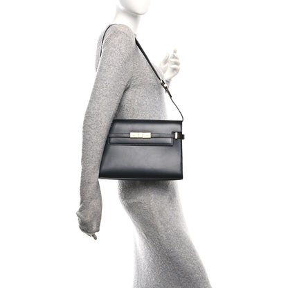 Saint Laurent Smooth Calfskin Manhattan Shoulder Bag Black 2 of 10