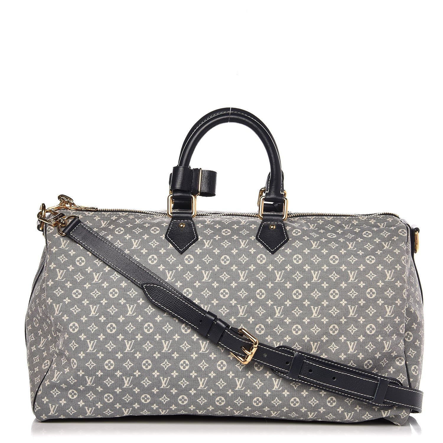 Louis Vuitton Monogram Idylle Speedy Voyage Bandouliere 45 Encre 1 of 6