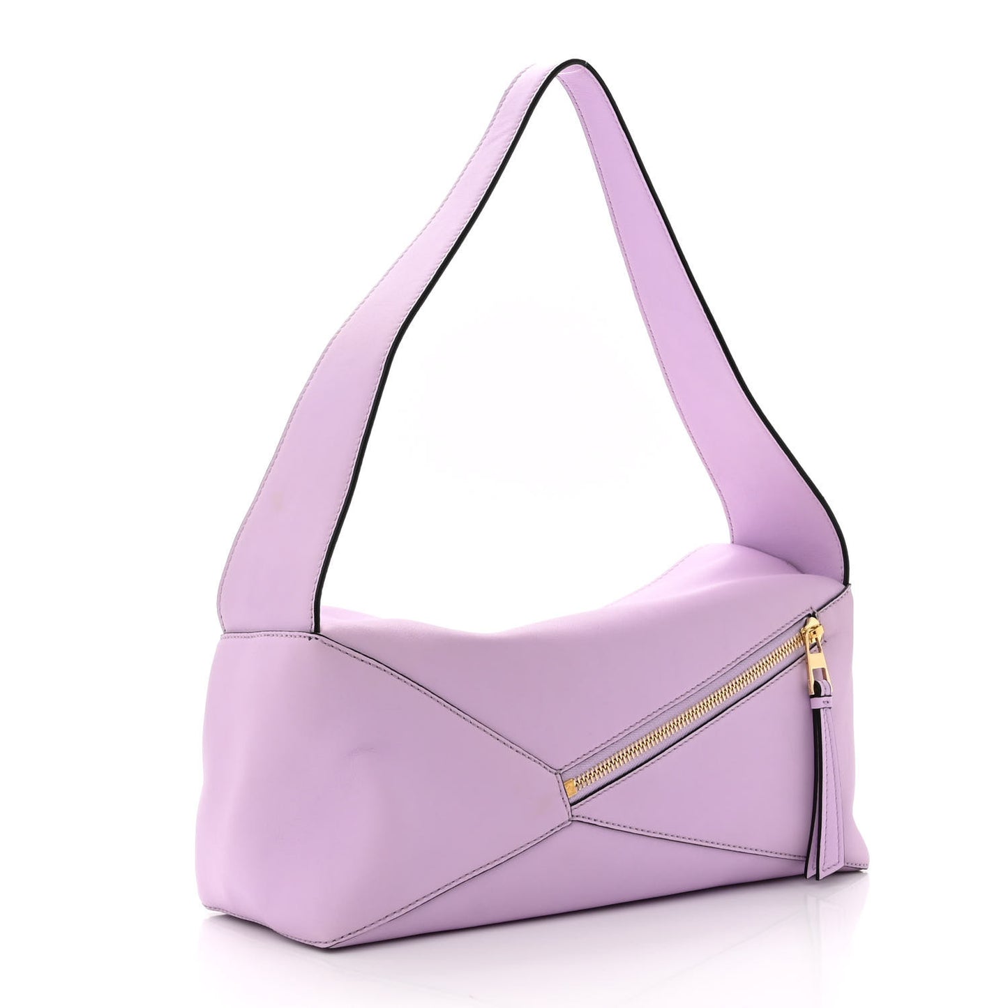 Calfskin Puzzle Hobo Bloom Orchid