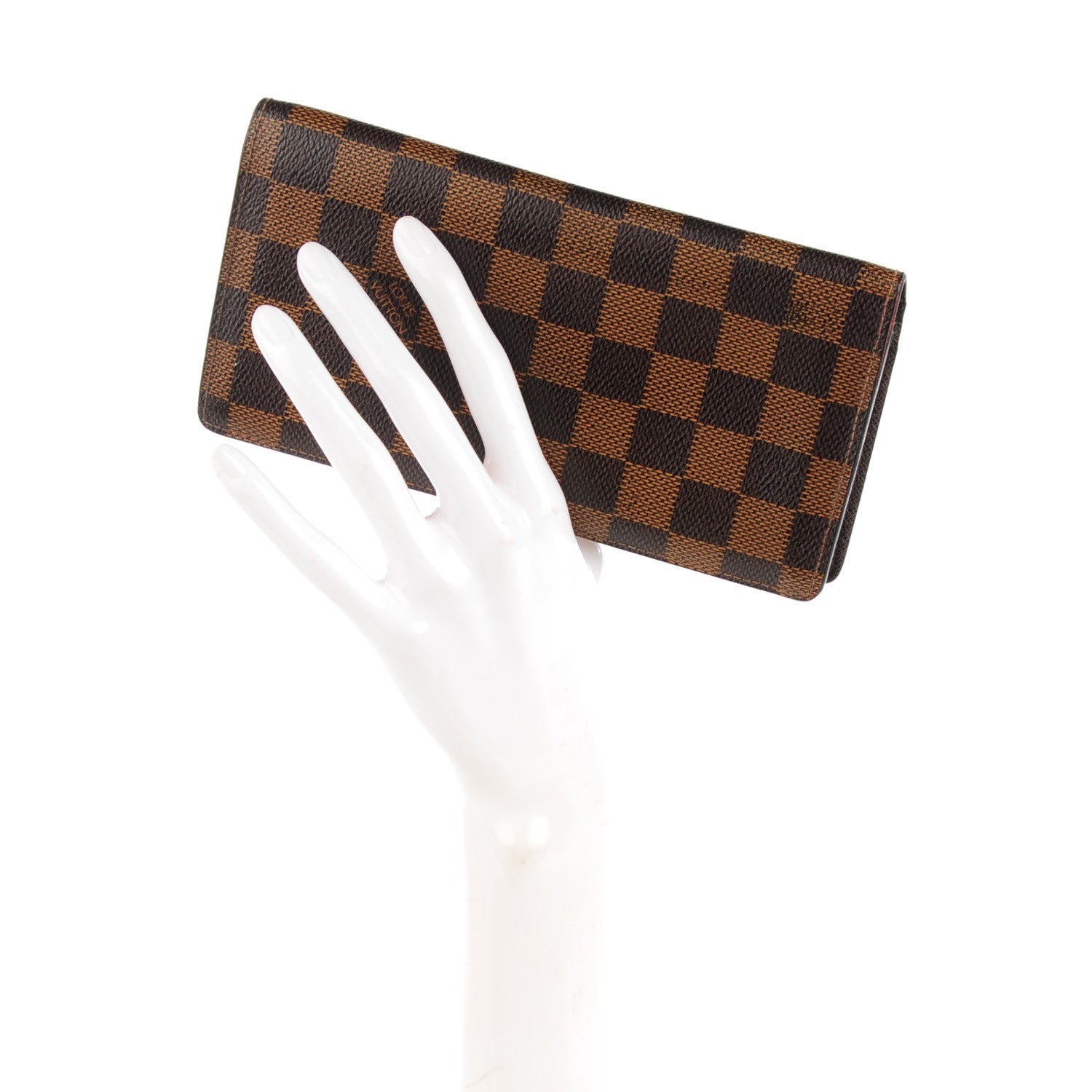 Louis Vuitton Damier Ebene Brazza Wallet 2 of 7