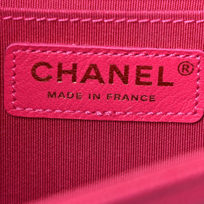 Chanel Caviar Quilted Medium Boy Flap Pink 6 of 9