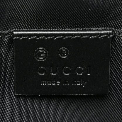 Gucci Canvas Web Slim Belt Bag Black 6 of 8