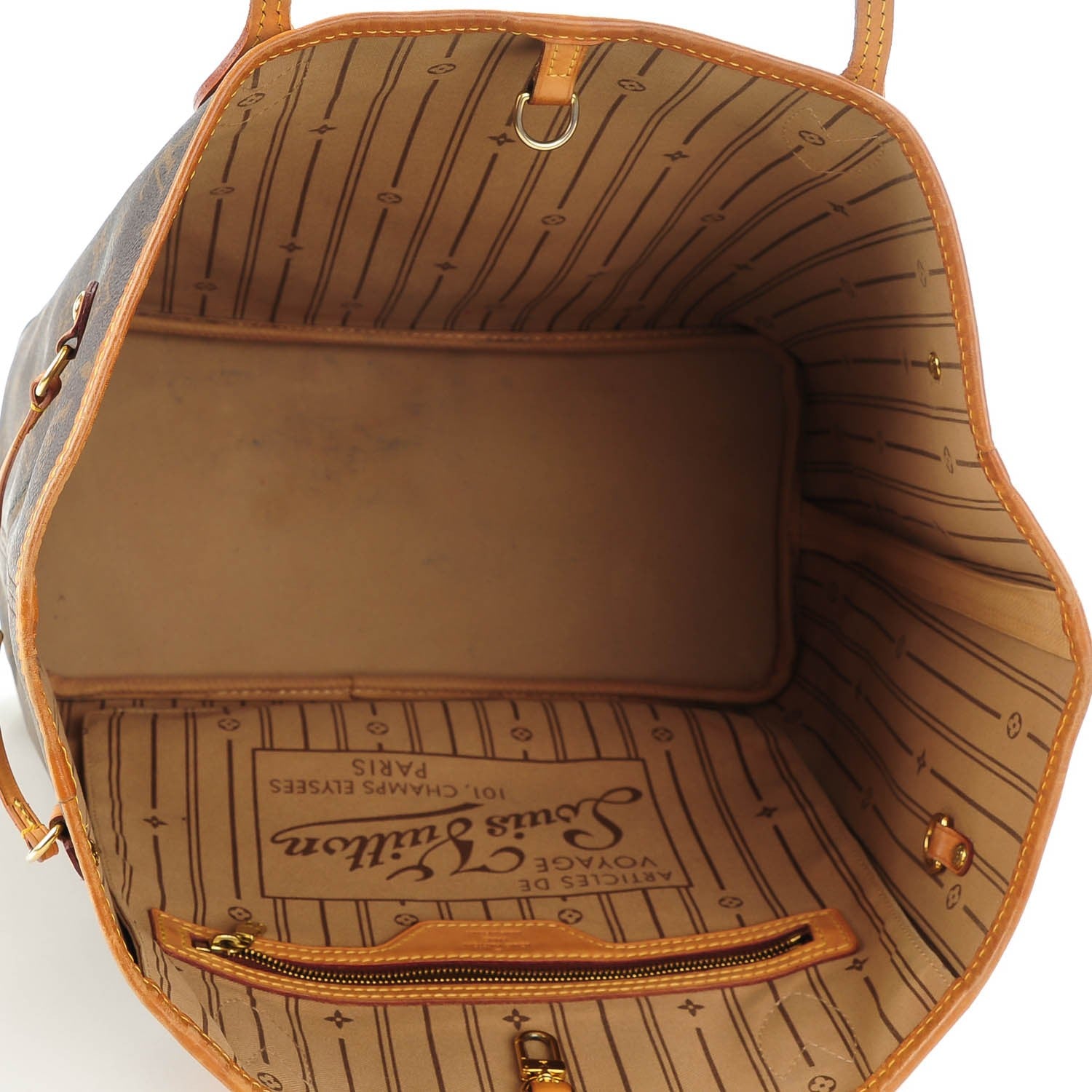 Louis Vuitton Monogram Neverfull MM 5 of 7