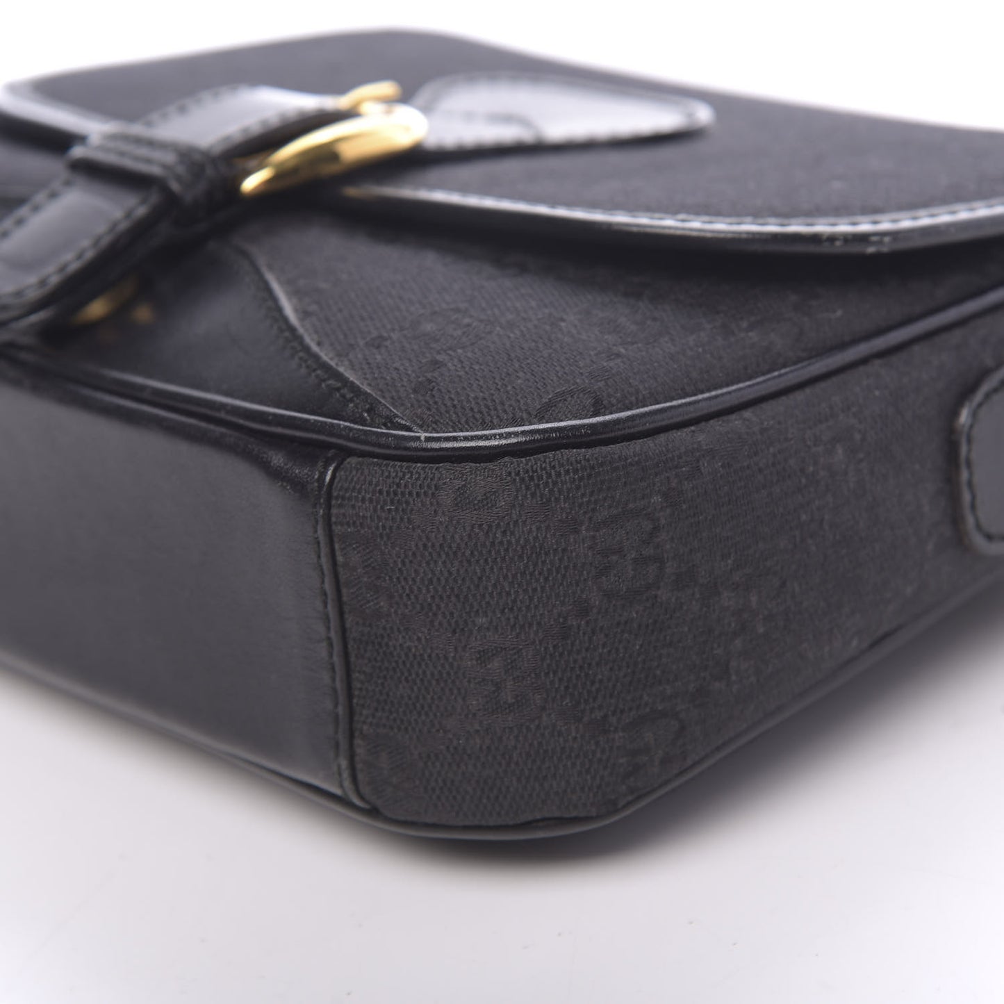 Monogram Shoulder Bag Black