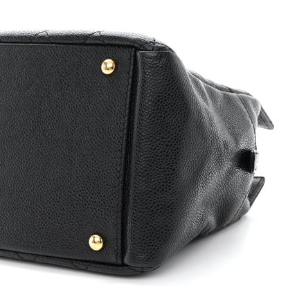 Chanel Caviar Quilted Petit Timeless Tote PTT Black 10 of 10