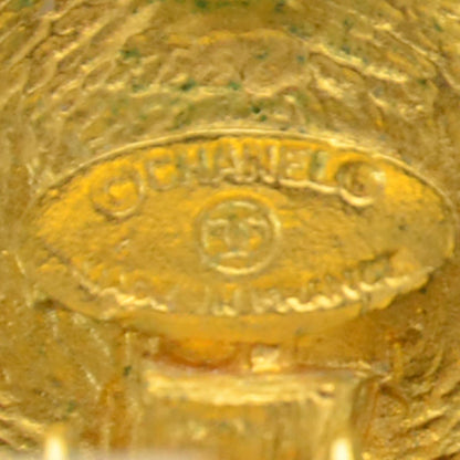 Chanel Pearl Nugget Clip On Earrings Gold 3 of 4