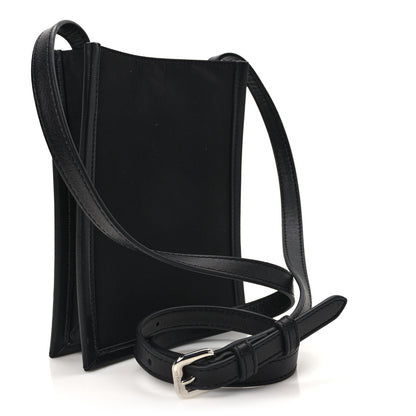 Alexander McQueen Calfskin Nylon Mini Skull Crossbody Bag Black 3 of 11