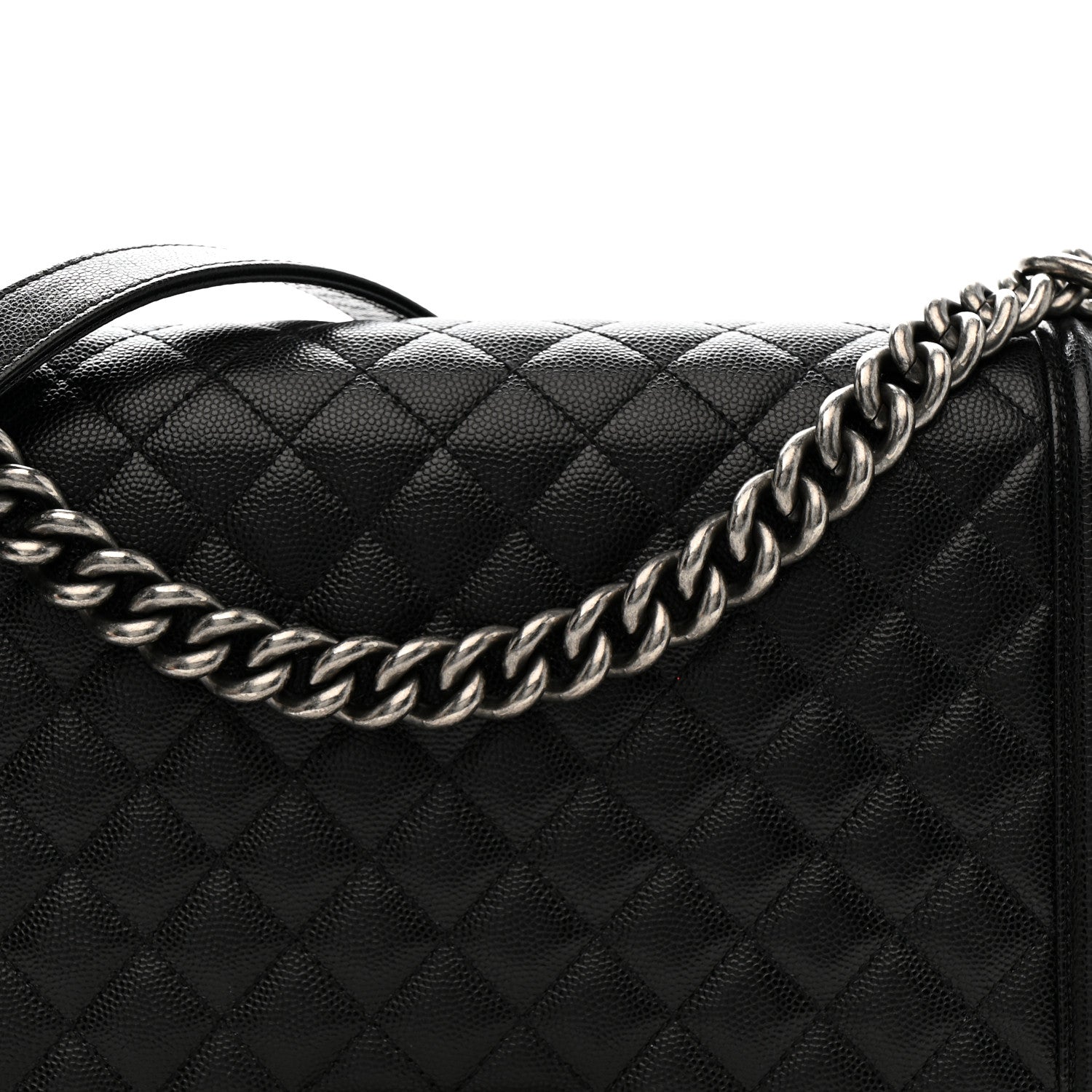 Chanel Caviar Quilted New Medium Boy Flap Black 8 of 10